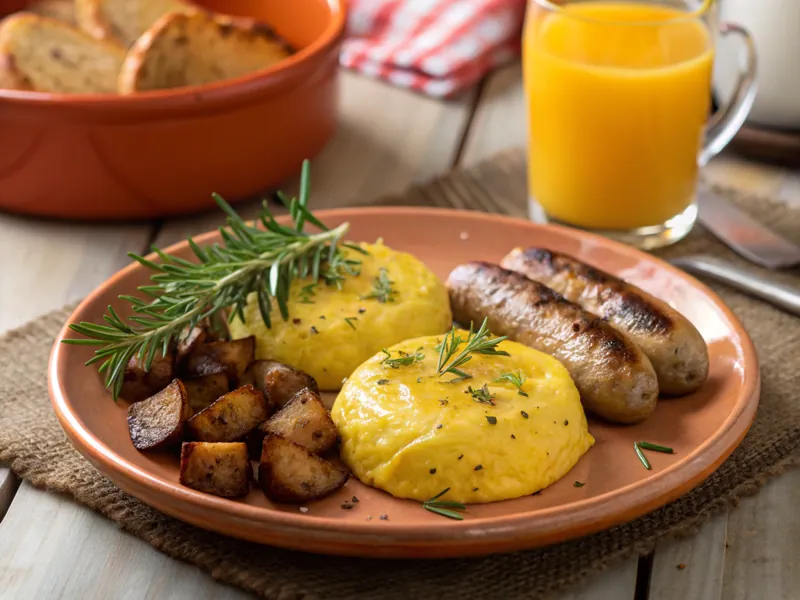 Applewood Chicken Sausage & Farmhouse Hash